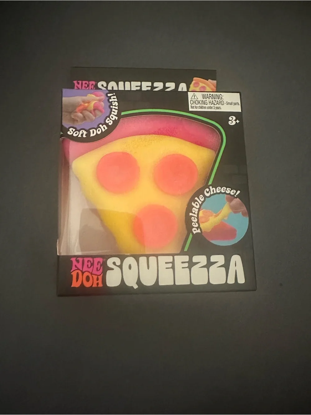 NeeDoh Squeezza Pink Crust NIB and Sealed